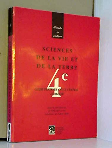 Sciences de la vie et de la terre, 4e : Guide pratique, cycle central, géologie (Méthodes en pratique) book