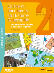 Cartes et documents en histoire-géographie 2e : mise en oeuvre du programme d'histoire-géographie en relation avec le socle commun book