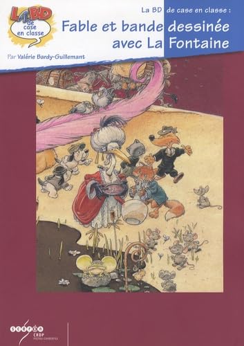 Fable et bande dessinée avec La Fontaine book