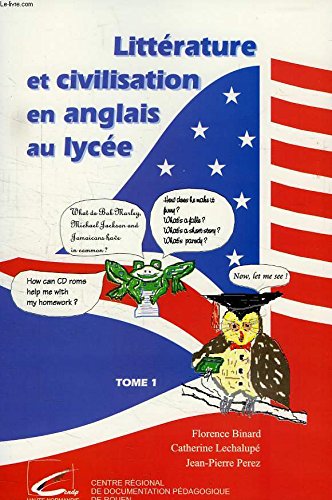 Littérature et civilisation en anglais au lycée book