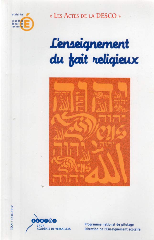 L'enseignement du fait religieux Books