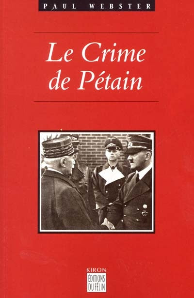 Product Image: Le crime de Pétain