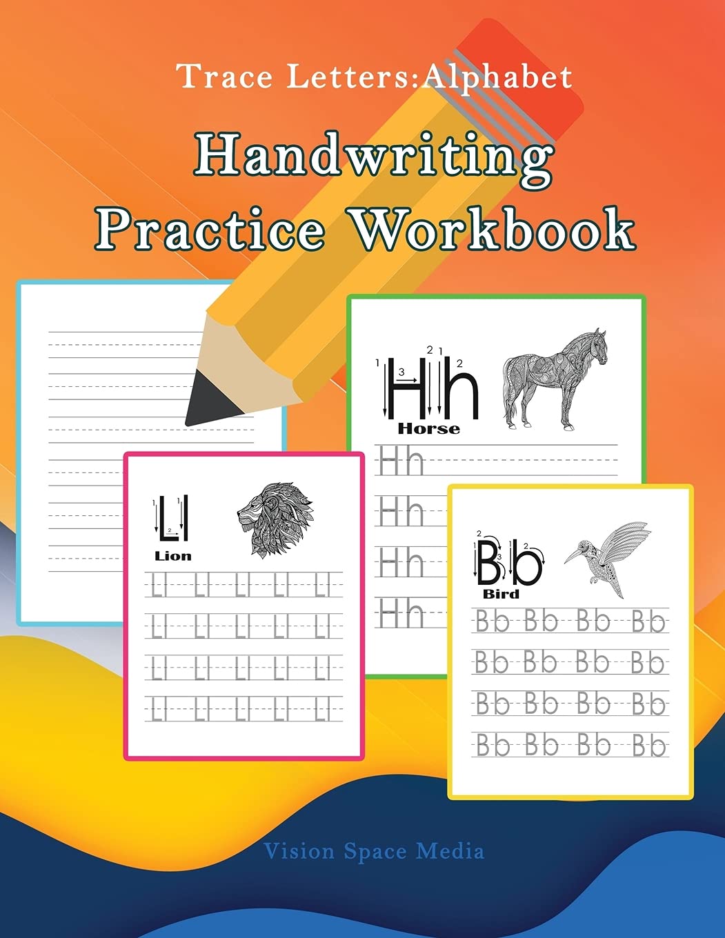 Trace Letters: Alphabet Handwriting Practice workbook for kids - Practice line tracing, pen control to trace and write ABC Letters, Preschool writing Workbook for Kindergarten and Kids Ages 3-5 Non-fiction