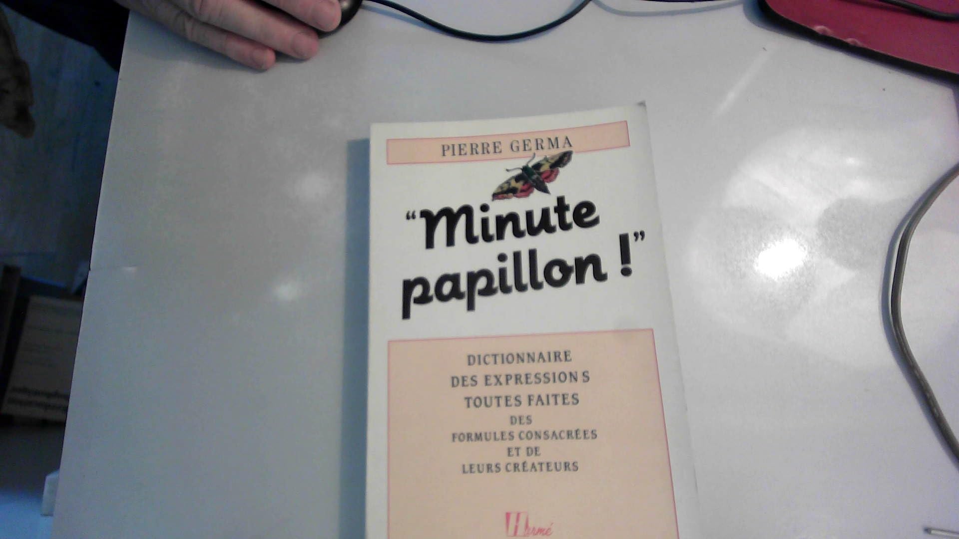 " Minute papillon !": Dictionnaire des expressions toutes faites, des formules consacrées et de leurs créateurs Books