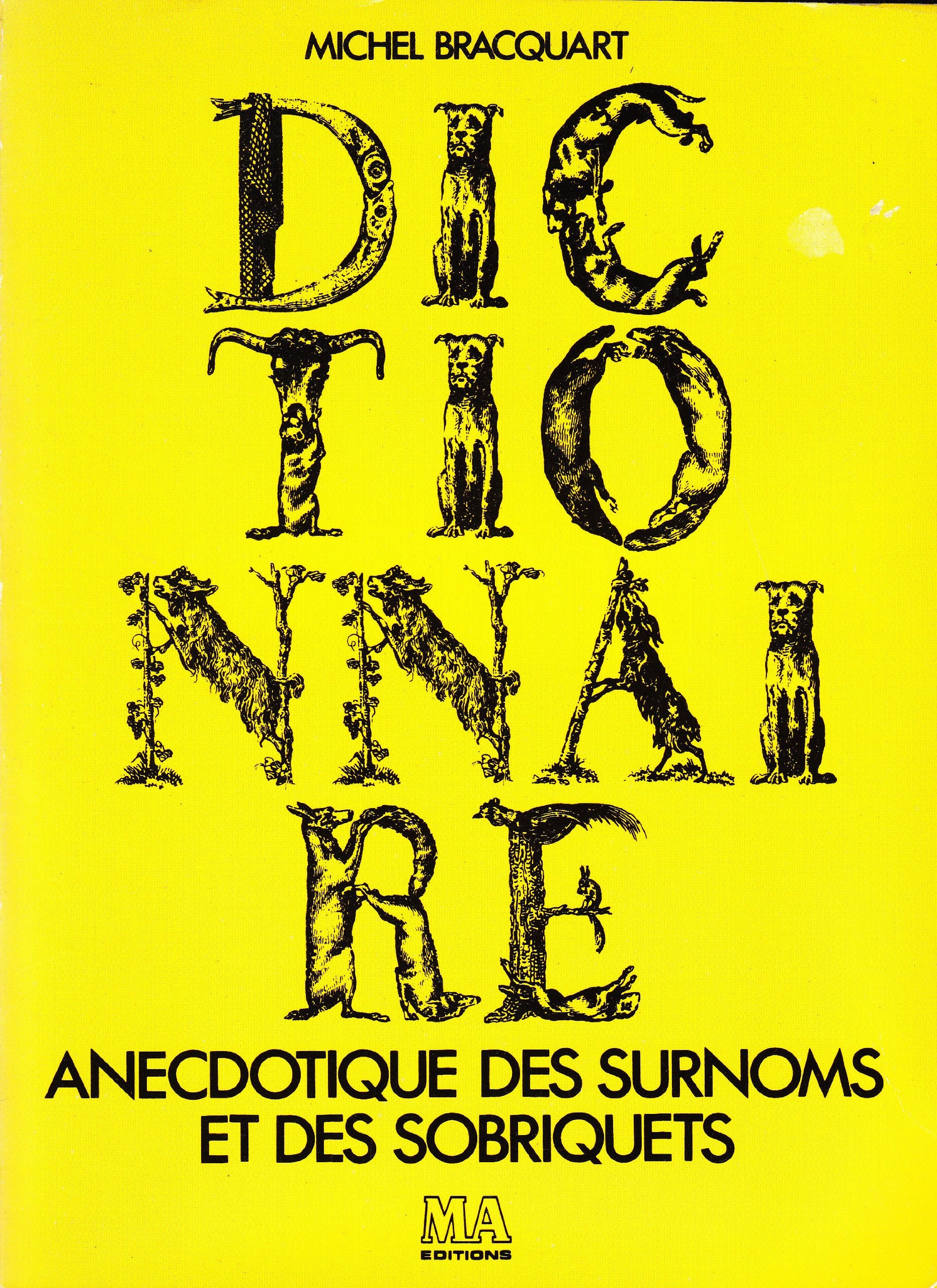 Dictionnaire anecdotique des surnoms et des sobriquets (M.a.) Books