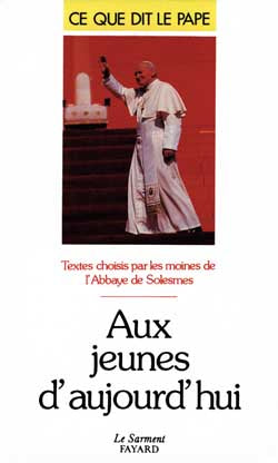 Aux jeunes d'aujourd'Hui book