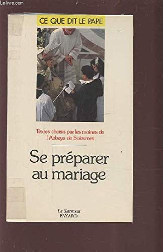 Se préparer au mariage book
