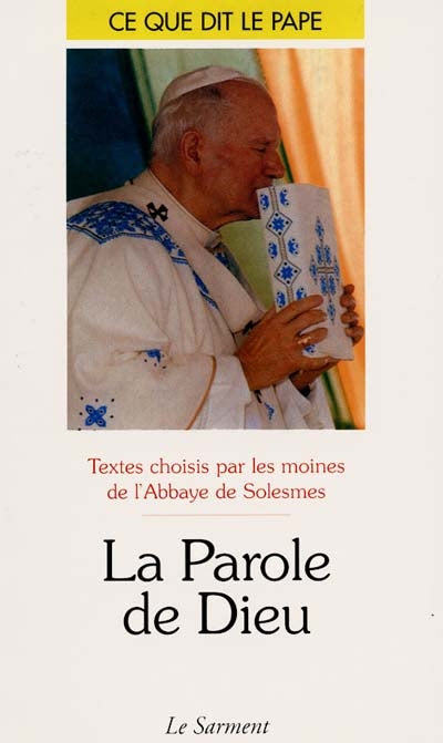 Product Image: La parole de Dieu