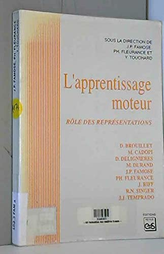 L'apprentissage moteur : rôle des représentations Medicine