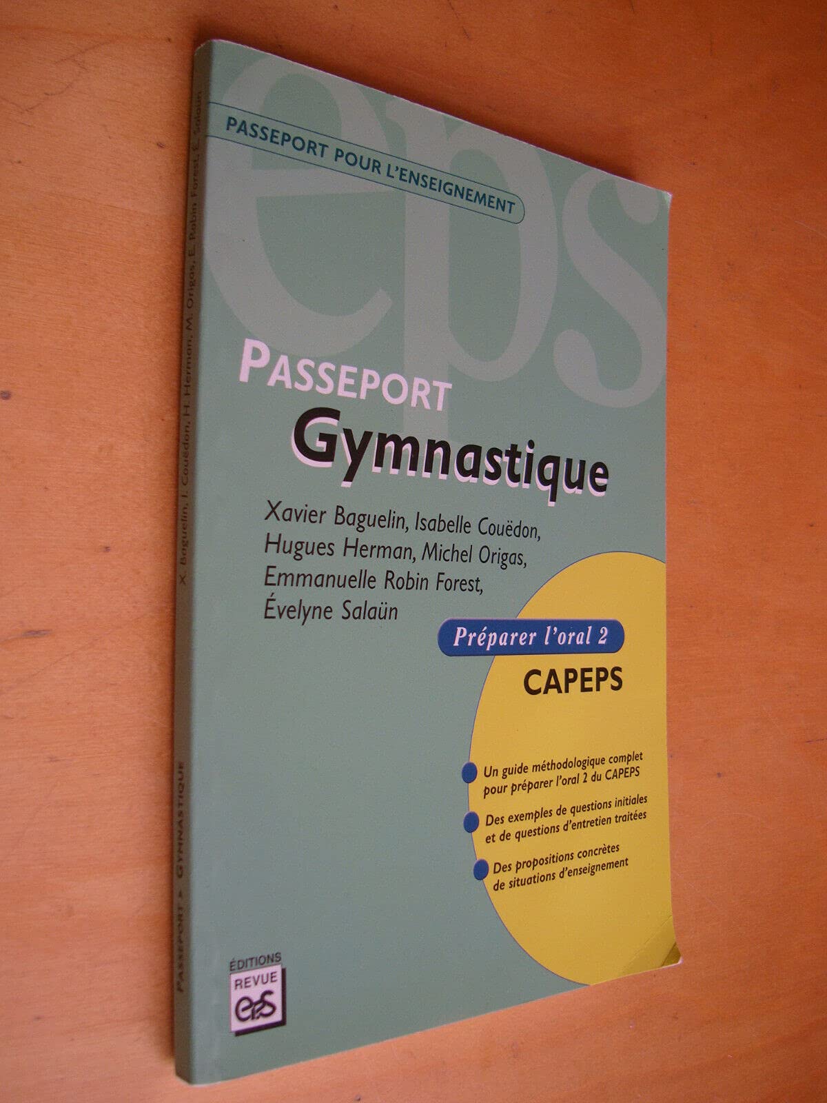 Passeport gymnastique : CAPEPS externe, épreuve d'admission orale 2, méthodologie et contenus Leisure & Fun