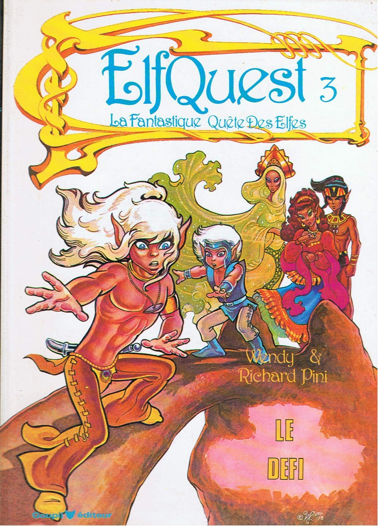 Le Pays des elfes - Tome 03: Le défi Manga