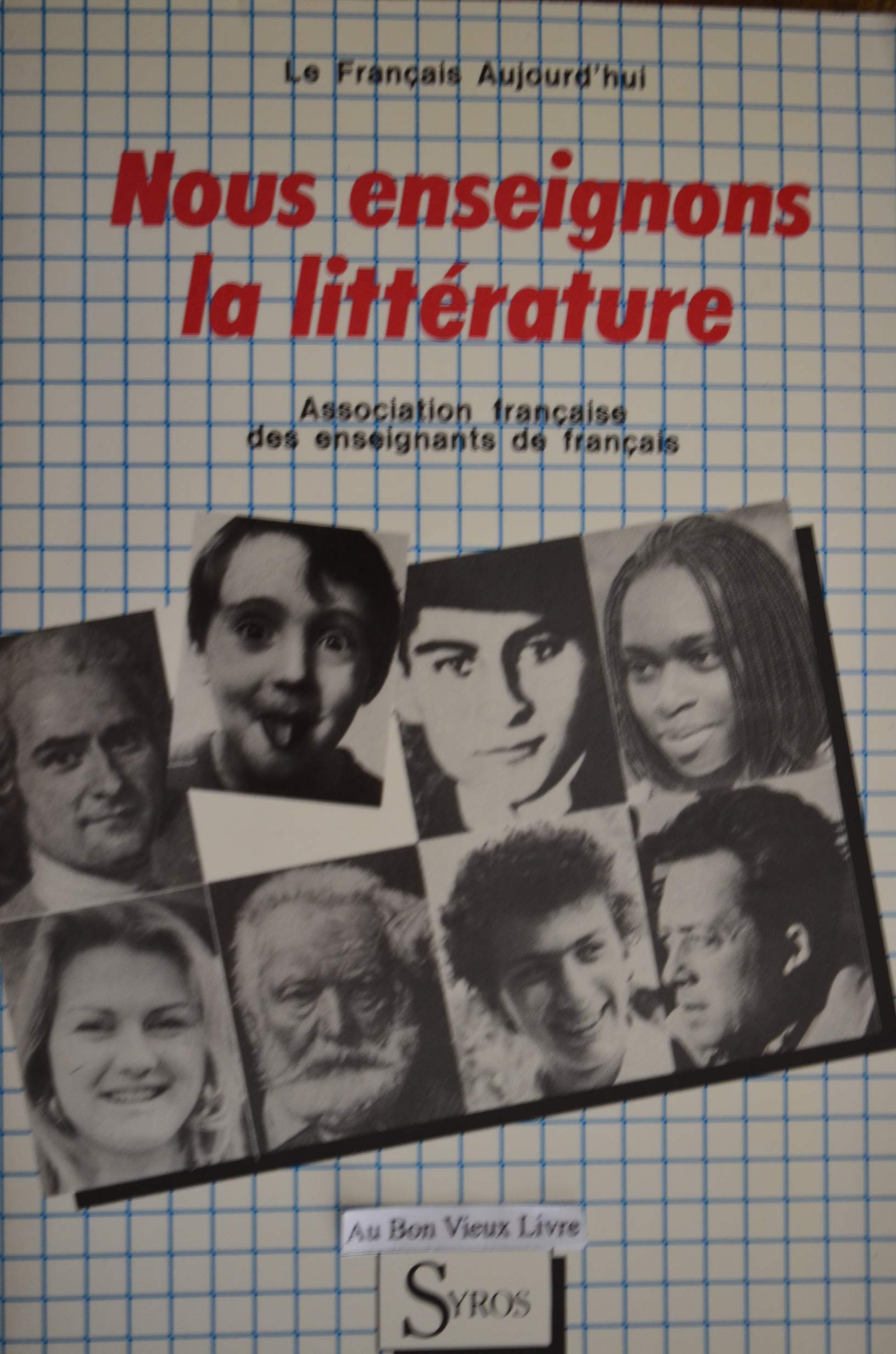 Nous enseignons la littérature book