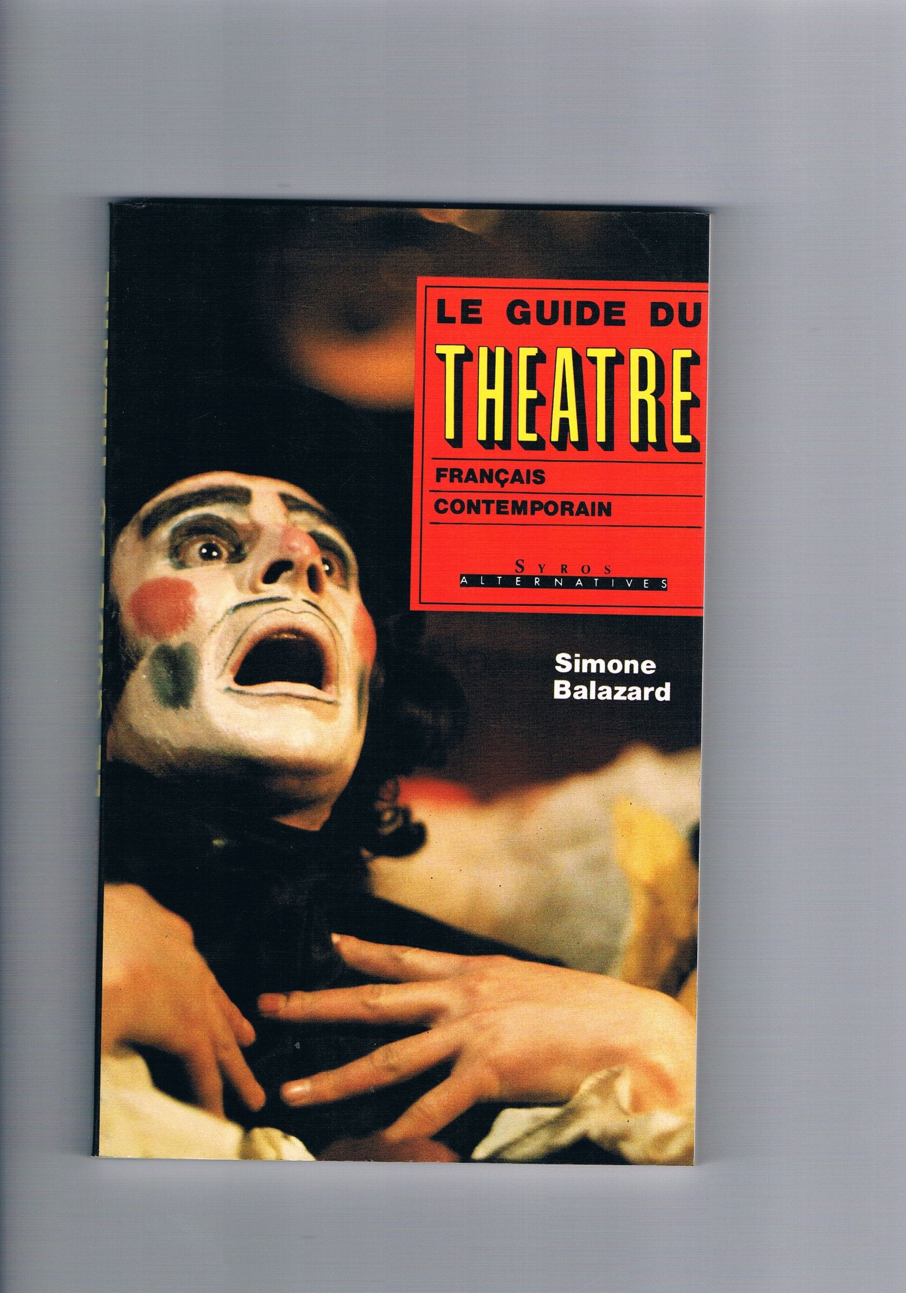 Guide du théâtre français contemporain Books