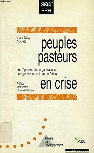 Peuples pasteurs en crise: Les réponses des Ongs en Afrique book