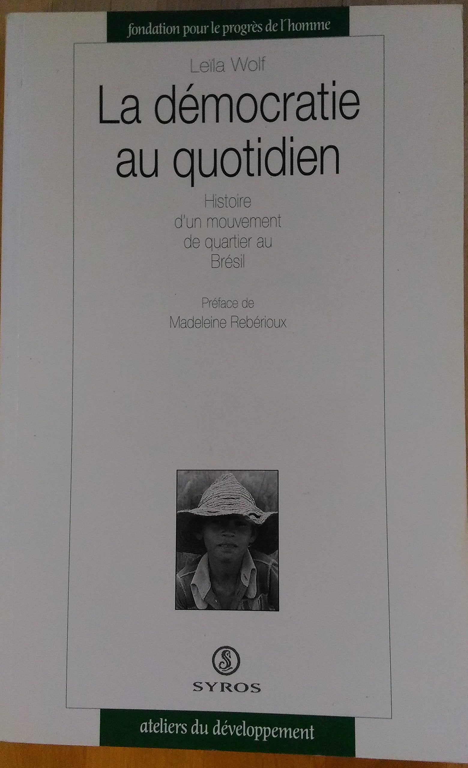 La démocratie au quotidien: Histoire d'un mouvement de quartier au Brésil book
