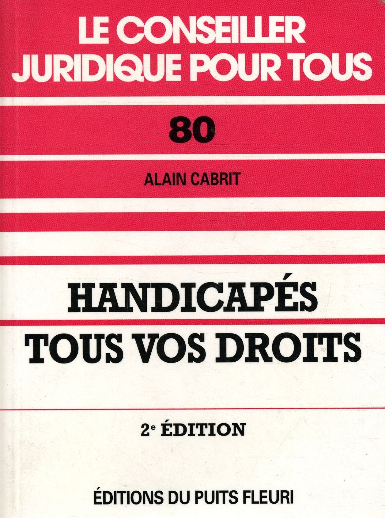 Handicapés, tous vos droits book