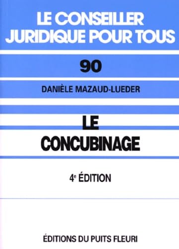 Le concubinage, numéro 90, 4ème édition book