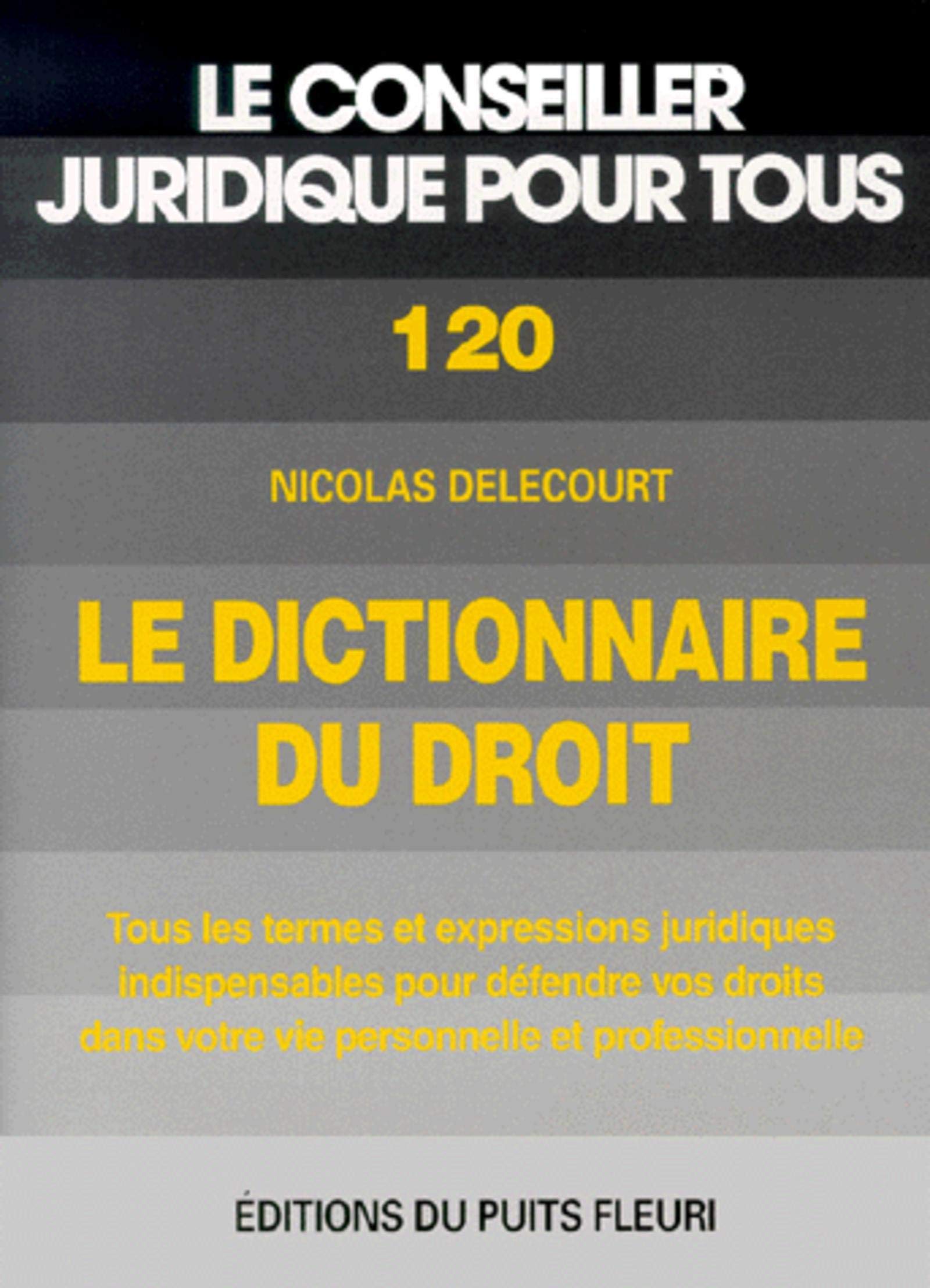LE DICTIONNAIRE DU DROIT. TOUS LES TERMES & EXPRESSION JURIDIQUES INDISPENSABLES: TOUS LES TERMES ET EXPRESSIONS JURIDIQUES INDISPENSABLES POUR DEFENDRE VOS DROIT Law