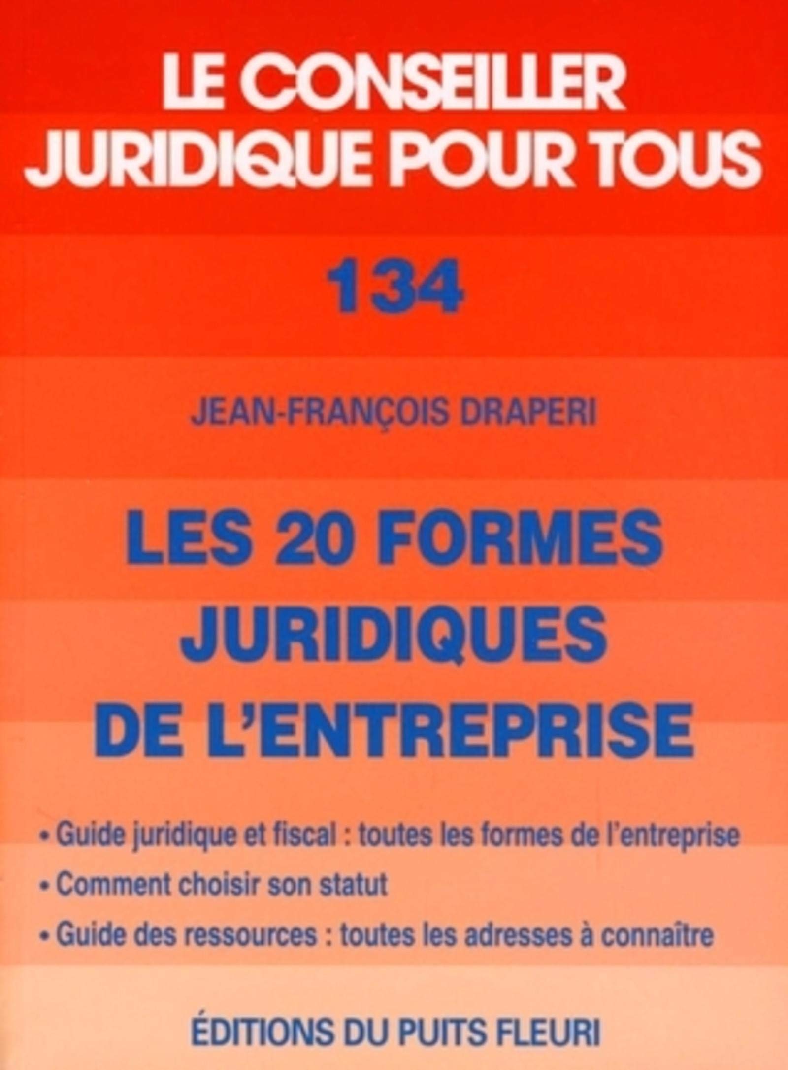 Les 20 formes juridiques de l'entreprise book