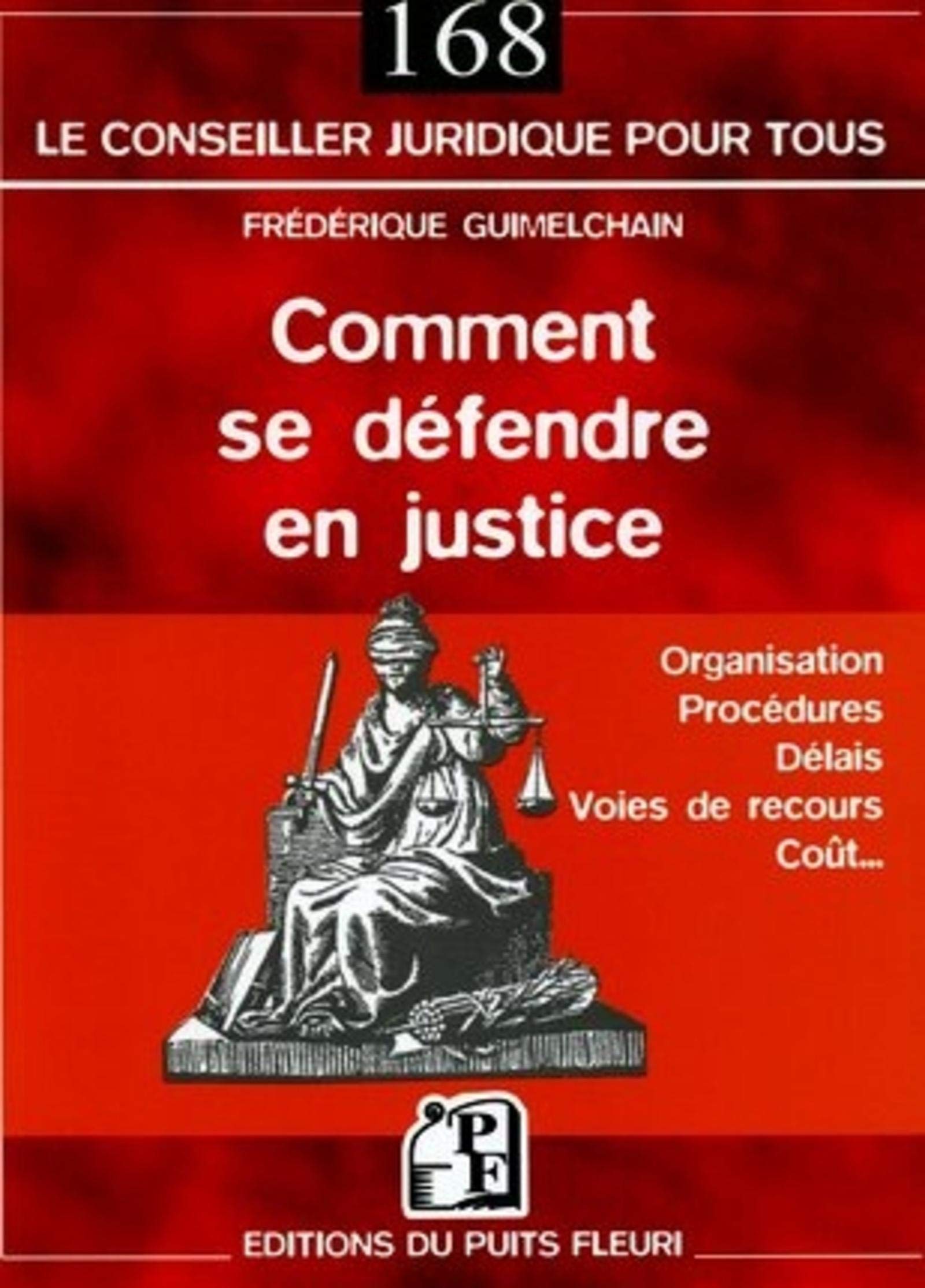 COMMENT SE DEFENDRE EN JUSTICE. ORGANISATION, PROCEDURES, DELAIS, VOIES DE RECOU: ORGANISATION - PROCEDURES - DELAIS - VOIES DE RECOURS - COUT... Law