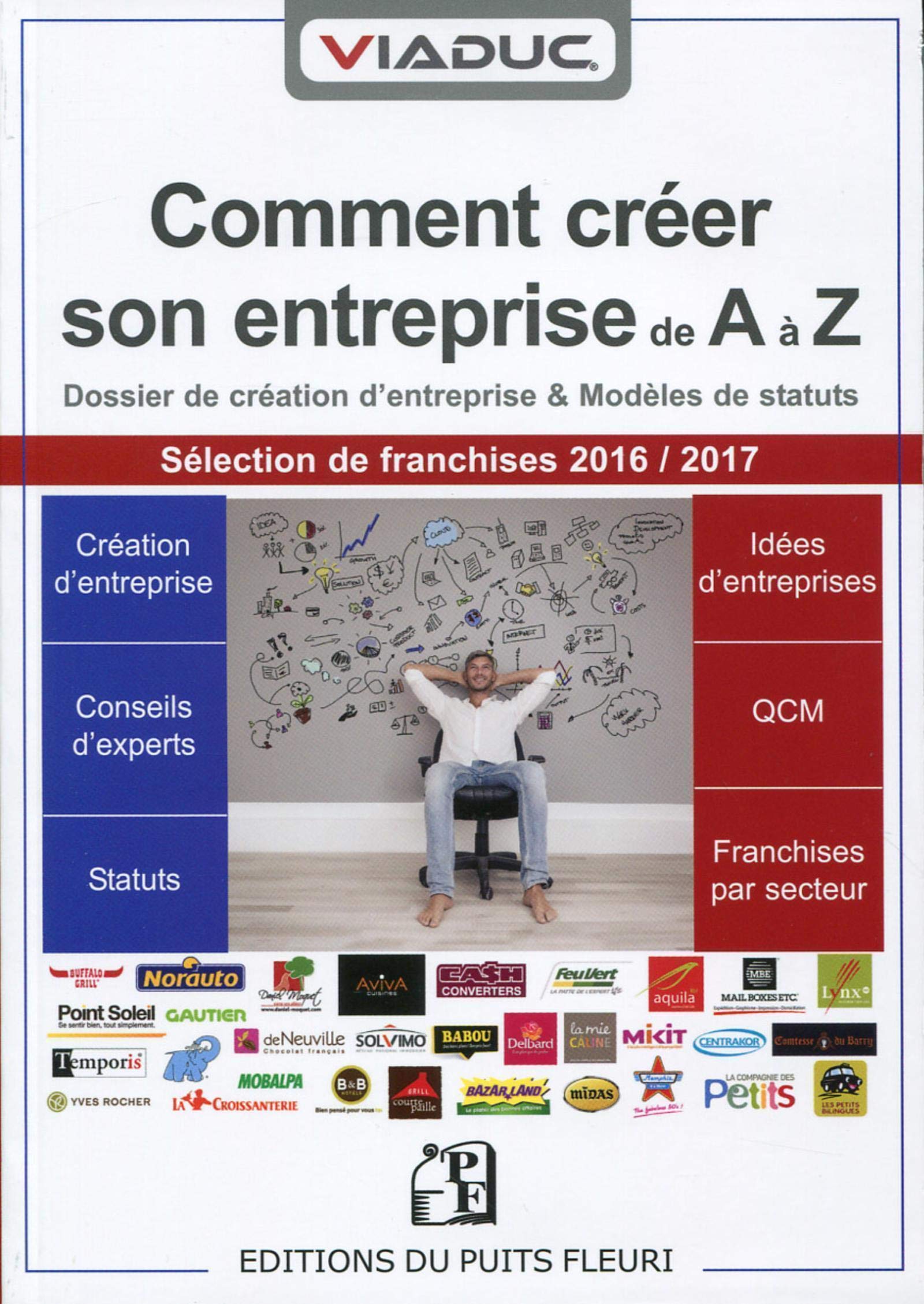 Comment créer son entreprise de A à Z: Dossier de création d'entreprise et modèles de statuts Sélection de franchises 2016/2017 Business, Finance & Career