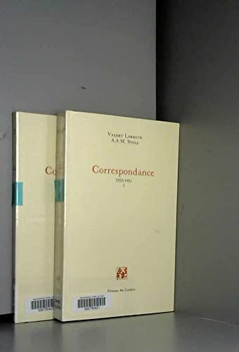 CORRESPONDANCE LARBAUS-STOLS 2 VOL: Volume 1 et 2 Books