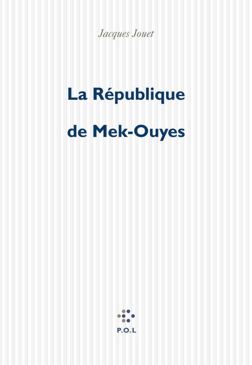 La République de Mek-Ouyes: Roman-feuilleton Contemporary literature