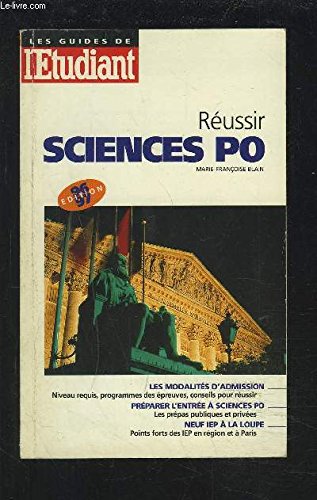 Réussir Sciences Po book