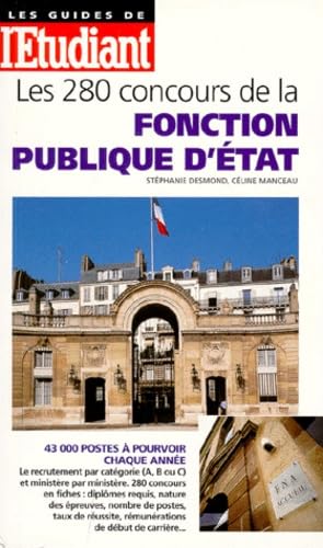 Les 280 concours de la fonction publique d'État book