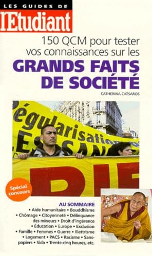 150 QCM pour tester vos connaissances sur les grands faits de société book