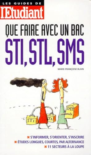 Que faire avec un bac STI, STL, SMS book