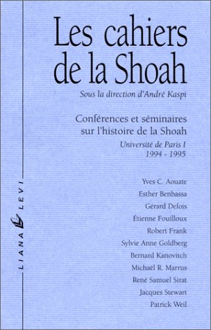 Les Cahiers de la Shoah 1994-1995, tome 2 book