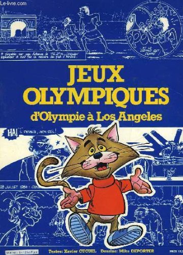 Jeux olympiques d'olympie a los angeles. book