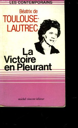 La victoire en pleurant book