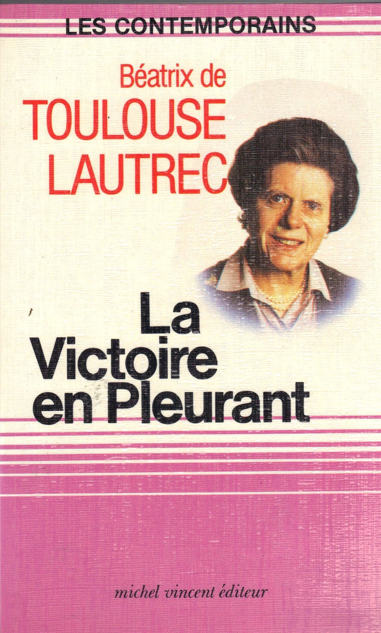 La victoire en pleurant book