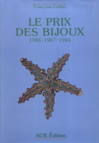 Le prix des bijoux v1 : 1986 1987 1988 book