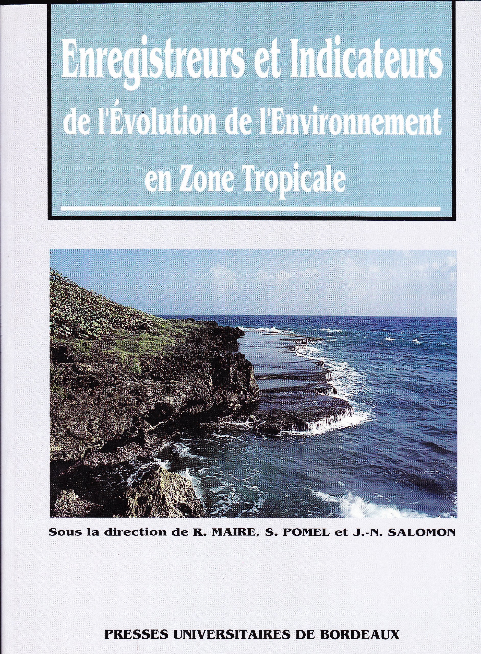 Enregistreurs Et Indicateurs De L'Evolution De L'Environnement En Zone Tropicale book