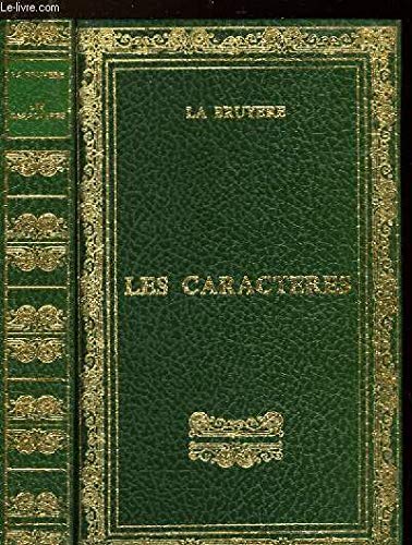 Les Caratères Ou Les Moeurs De Ce Siècle book
