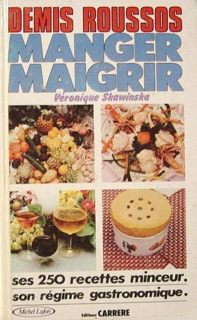 Demis Roussos, manger, maigrir book