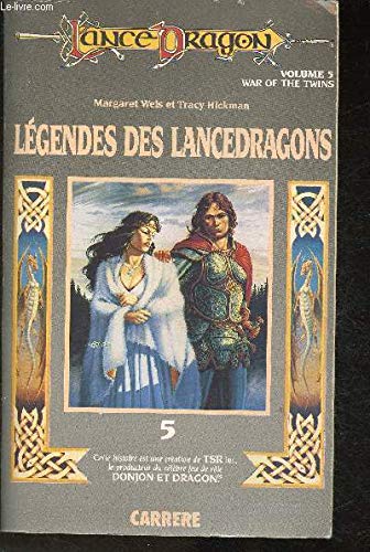 Legendes des lancedragons, volume 5, war of the twins book