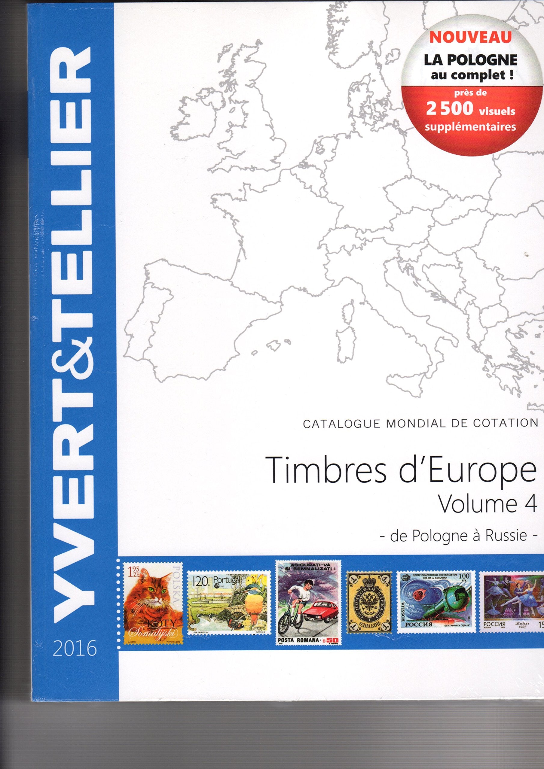 Catalogue de timbres-poste d'Europe: Volume 4, Pologne à Russie book