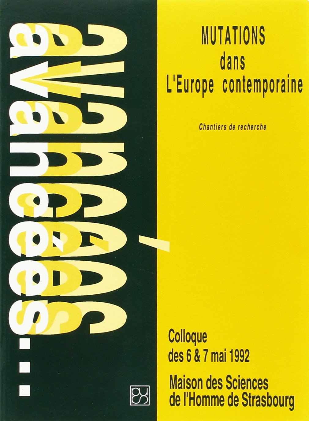 Mutations de l'Europe contemporaine : chantiers de recherche book