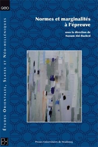Normes et marginalités à l'épreuve book