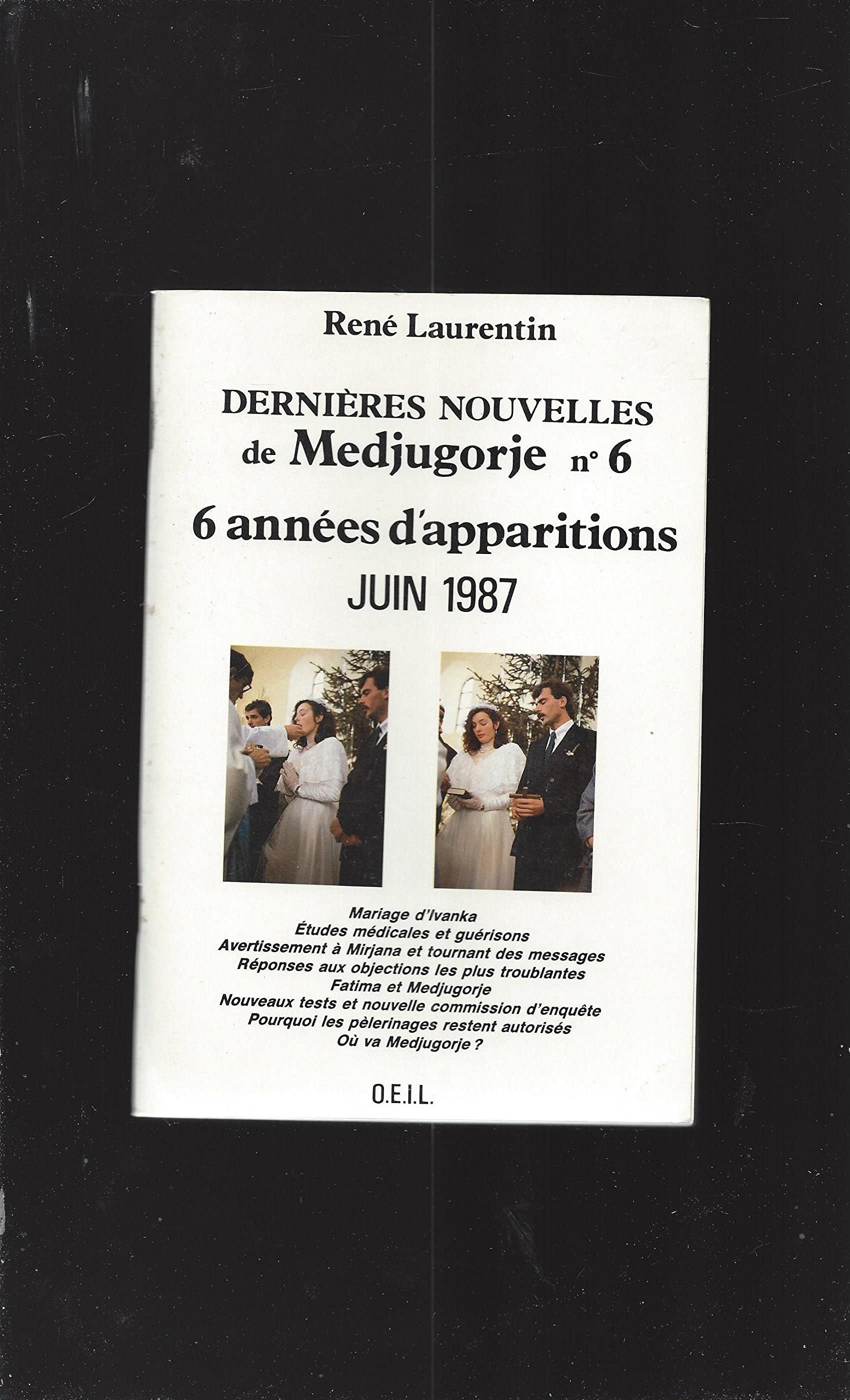 Dernières nouvelles de Medjugorje n°6 6 années d'apparitions book