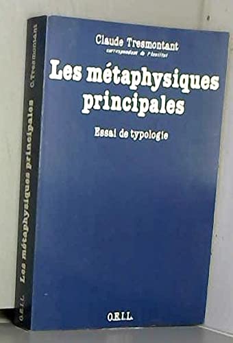 Les Métaphysiques principales: Essai de typologie Books