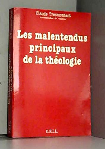 Les malentendus principaux de la théologie book