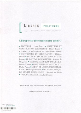 L'Europe est-elle encore notre avenir ? book