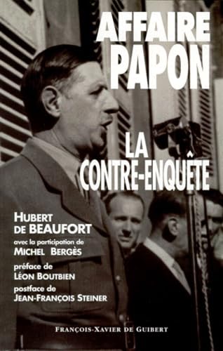 Affaire Papon, la contre-enquête Politics & History