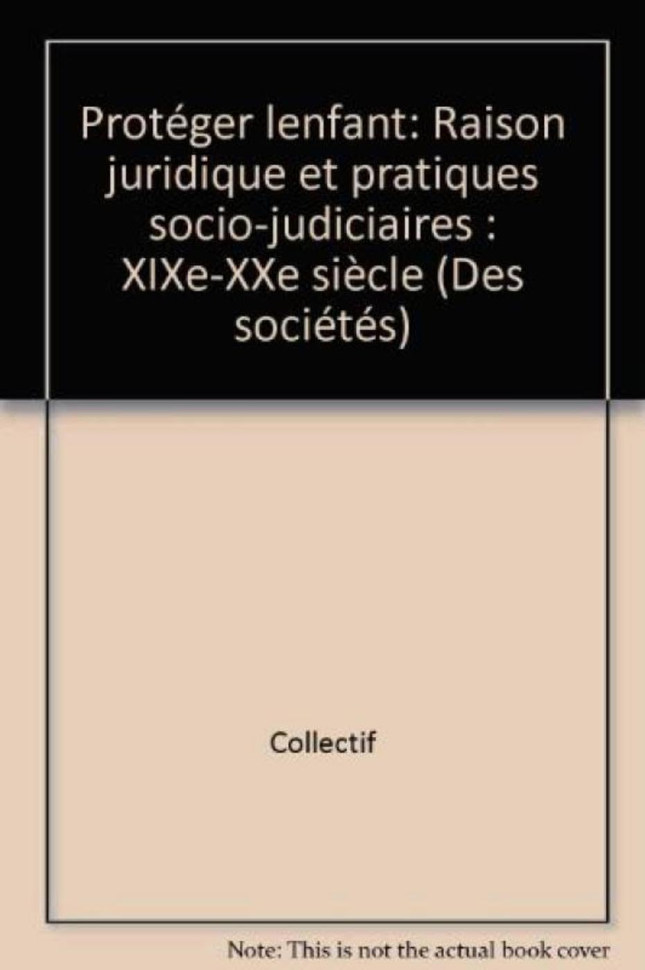 Protéger l'enfant : raison juridique et pratiques socio-judiciaires (XIXe-XXe siècle) Books