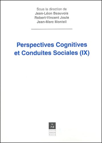 Perspectives cognitives et conduites sociales: Volume 9 Books